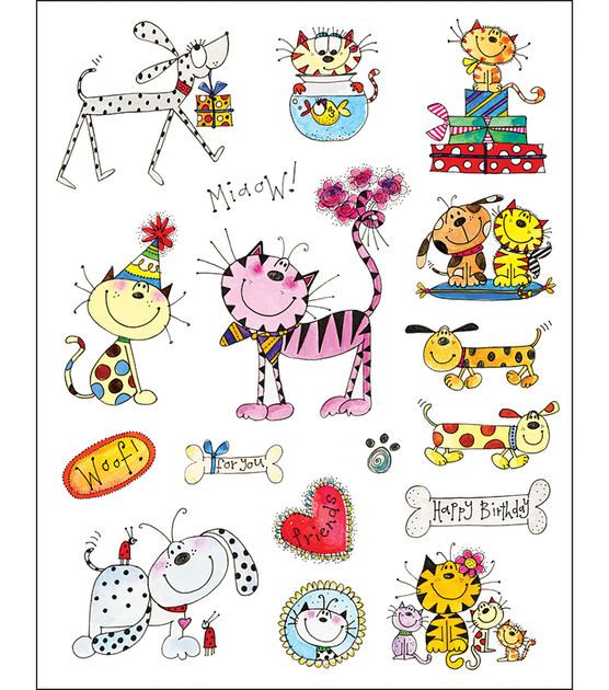 Sticker Sheet Penny Black Whiskers & Tails