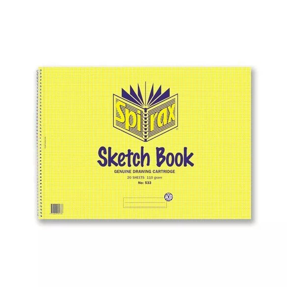 Book Spirax 533 Sketch Book