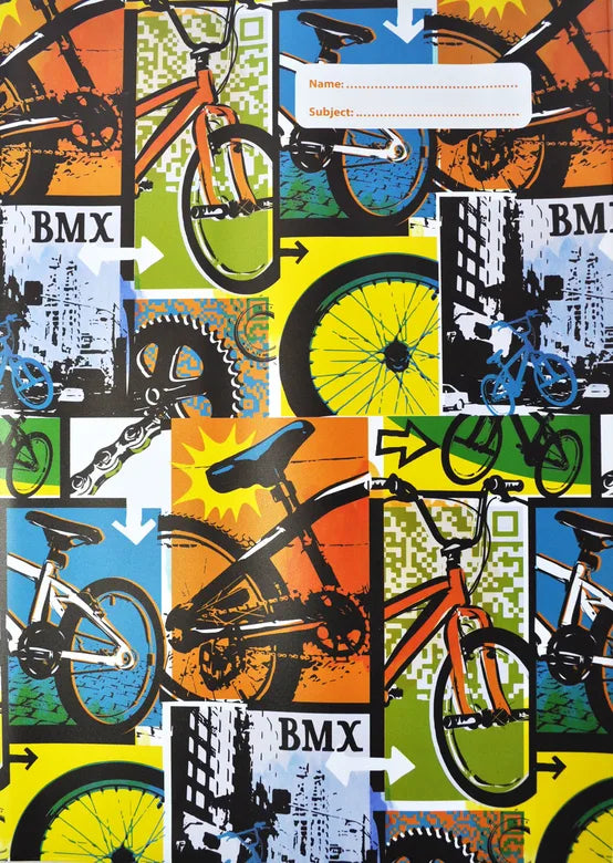 Book Cover Scrapbook Spencil BMX