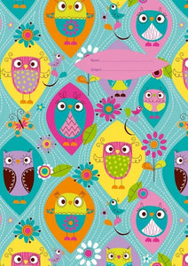 Book Cover Scrapbook Spencil Happy Owls