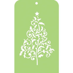 Template Kaisercraft Mini 3.5x5.5" Flourish Tree