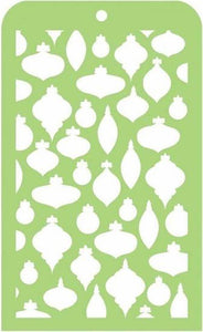 Template Kaisercraft Mini 3.5x5.5" Baubles