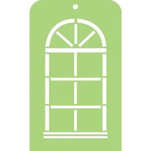 Template Kaisercraft Mini 3.5x5.5" Arch Window