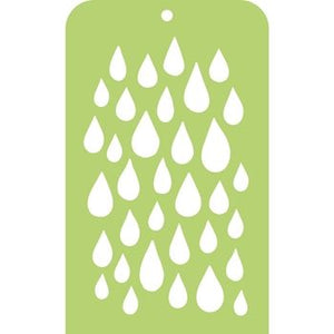 Template Kaisercraft Mini 3.5x5.5" Raindrop