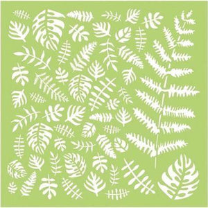 Template Kaisercraft 6x6" Tropical Leaves