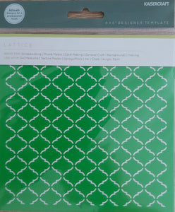 Template Kaisercraft 6x6" Lattice