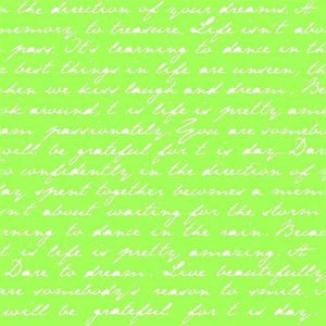 Template Kaisercraft 12x12" Script