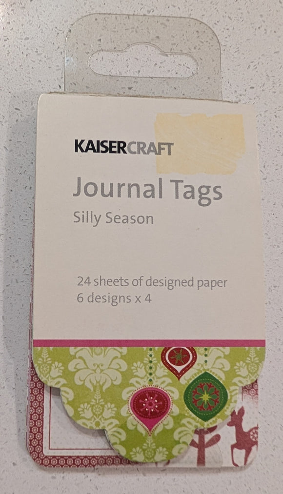 Journal Tags Kaisercraft Silly Season