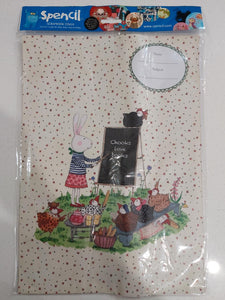 Book Cover 9x7 Spencil Ruby with Chooks