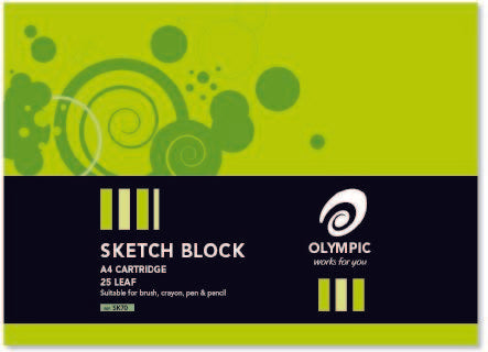 Sketch Block Olympic A4 Cartridge