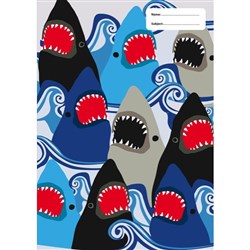 Book Cover A4 Spencil Sharks