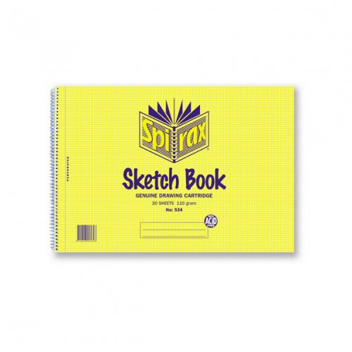 Book Spirax 534 Sketch Book