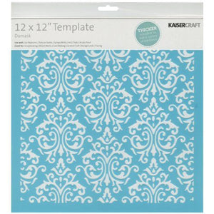 Template Kaisercraft 12x12" Damask