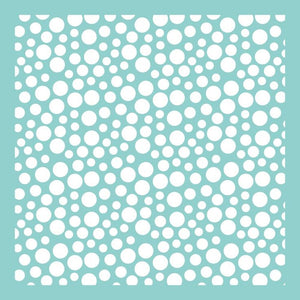 Template Kaisercraft 12x12" Bubbles