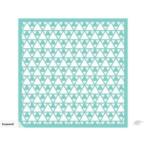 Template Kaisercraft 12x12" Triangles