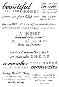 Stamp - Sentiments - Moments