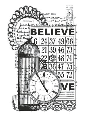 Stamp - Vintage Believe