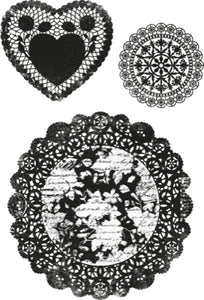 Stamp - Secret Admirer - Doilies