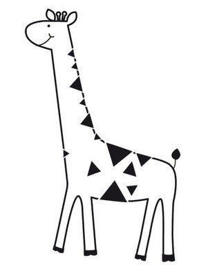 Stamp - Giraffe