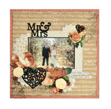 Die Kaisercraft - Words - Mr & Mrs