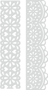 Die Kaisercraft - Card Creations - Lace Borders