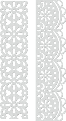 Die Kaisercraft - Card Creations - Lace Borders