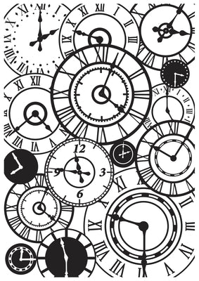 Embossing Folder - Clocks