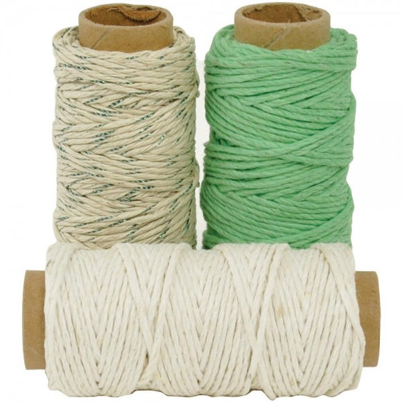 Hemp Cord Kaisercraft Mint Mixed