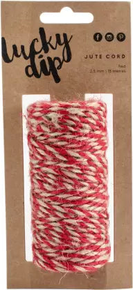 Jute Cord Kaisercraft Red