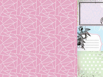 Paper Kaisercraft - Lavendar Haze Collection - Orchid