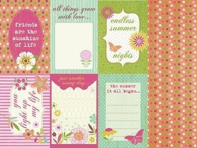 Paper Kaisercraft - Summer Breeze Collection - Little Thoughts