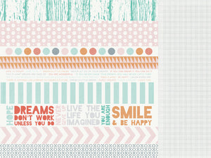 Paper Kaisercraft - Dream Big Collection - Wishing