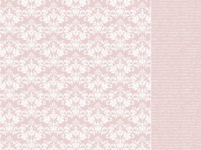 Paper Kaisercraft - Back to Basics Collection - Pink Damask