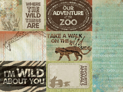 Paper Kaisercraft - Into The Wild Collection - Safari