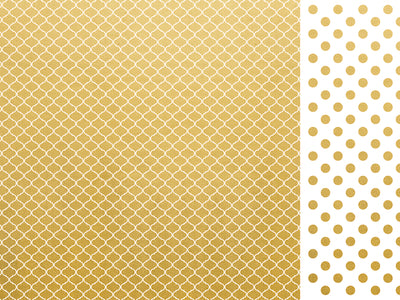 Paper Kaisercraft - A Touch of Gold Collection - Deluxe