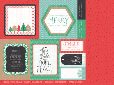 Paper Kaisercraft - Holly Jolly Collection - Chipper