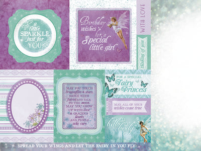 Paper Kaisercraft - Fairy Dust Collection - Star Dust