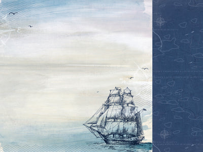 Paper Kaisercraft - Sail Away Collection - Ship