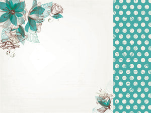 Paper Kaisercraft - Sea Breeze Collection - Raindrop