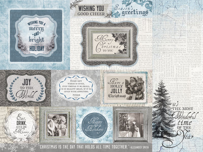 Paper Kaisercraft - Frosted Collection - Icy