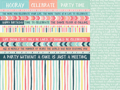 Paper Kaisercraft - Party Time Collection - Streamers