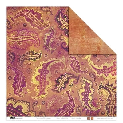 Paper Kaisercraft - Bohemian Threads Collection - Paisley