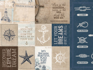 Paper Kaisercraft - High Tide Collection - Set Sail