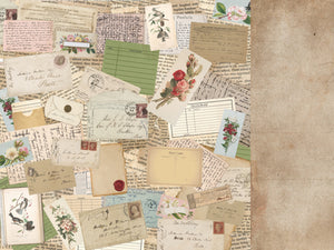 Paper Kaisercraft - Cherry Tree Lane Collection - Correspondence