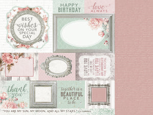 Paper Kaisercraft - Sage & Grace Collection - Thoughts