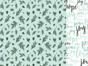 Paper Kaisercraft - Mint Wishes Collection - Spearmint