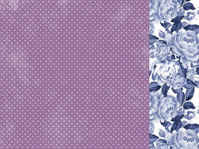 Paper Kaisercraft - Misty Mountains Collection - Dusty Plum