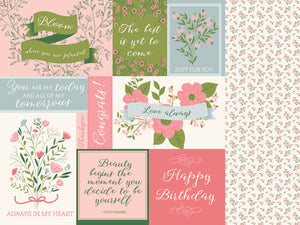 Paper Kaisercraft - Full Bloom Collection - Rosebud