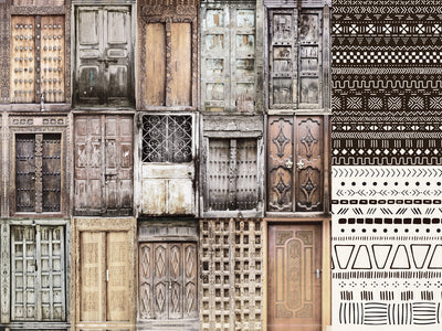 Paper Kaisercraft - Gypsy Rose Collection - Doors