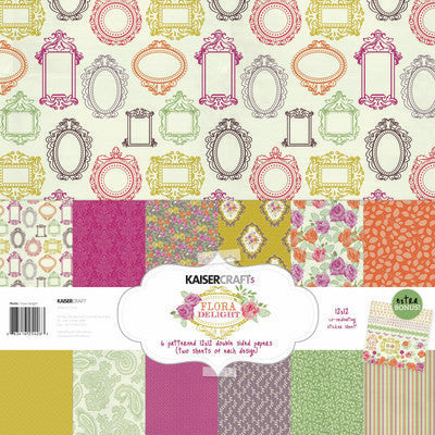 Paper Pack Kaisercraft - Flora Delight Collection